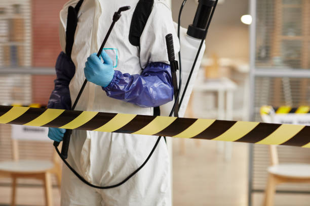 Professional Blood Cleanup technician working in Sanger, TX